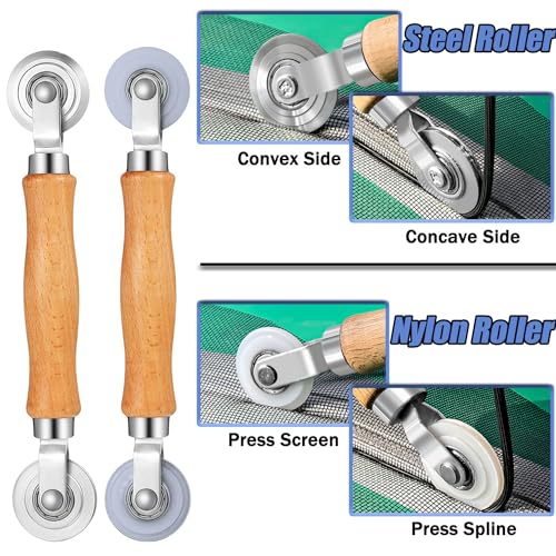 King&Charles Window Screen Replacement, 6in1 Window Screen - Image 7