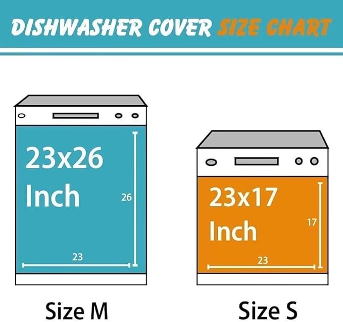 Dishwasher Metal Texture Cover Magnetic Decor, Metallic Flowers,Polished Dishwasher Magnet Cover 23x17inch, Home Panel Decal Pink Stainless Steel Style Sticker
