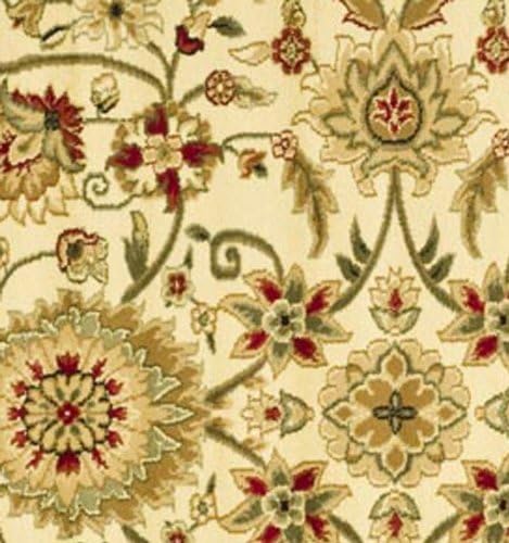 SAFAVIEH Lyndhurst Collection Accent Rug - 3'3" x 5'3", Ivory & Black, Traditional Oriental Design, Non-Shedding & Easy Care, Ideal for High Traffic Areas in Entryway, Living Room, Bedroom (LNH212B)