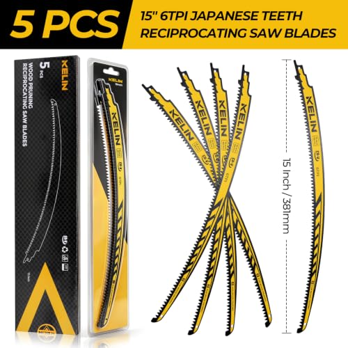 15" Pruning Blade for Reciprocating Saw,Arc Edge Japanese Saw - Image 8