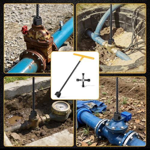 28-Inch Improved Version Water Meter Key, 3/4-inch Opening - Image 8