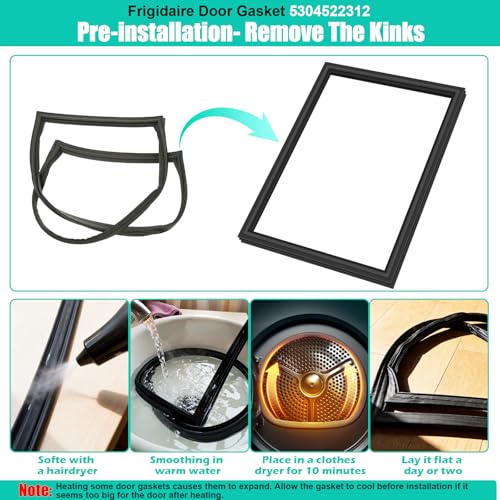 Upgraded 5304522312 Refrigerator Door Gasket Replacement | Home Repair - Image 8