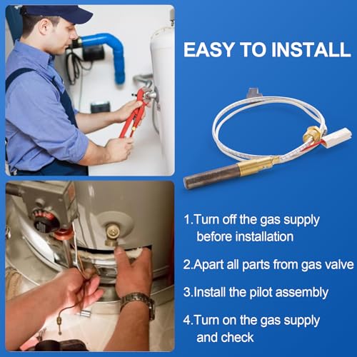 233-47845-05 Gas Thermopile Compatible with Bradford White Water - Image 7