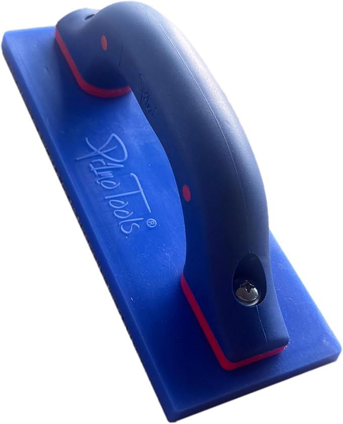 TruBlue Urethane Grout Float for Tile, Soft and Flexible Tile Grout Float Tool with Comfort Grip Handle, 3-1/2" x 9"