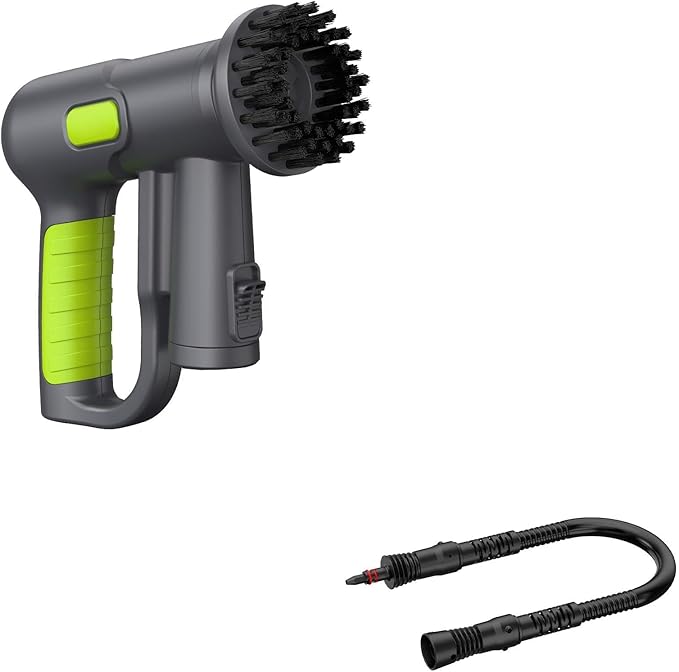 10-in-1 Electric Spin Scrubber with Phueut WHL-603 Steam Cleaner Replacement -Extension Hose