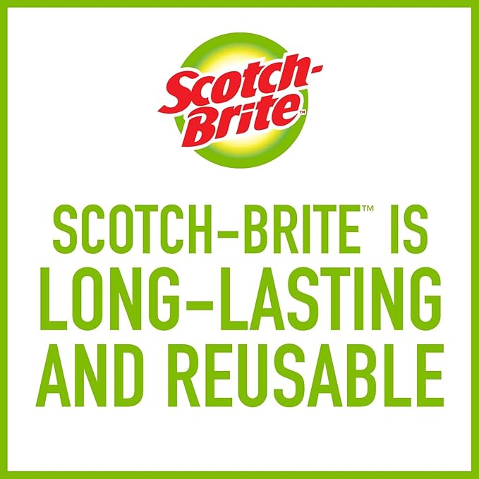 Scotch-Brite Soap Control Dishwand Brush Refills, Non-Scratch Scrub Brush Heads, Durable & Odor-Resistant, 1 Count (2 Total Refills)