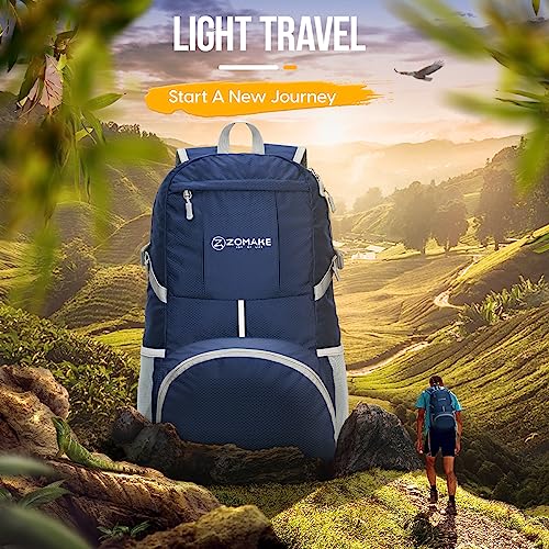 ZOMAKE Lightweight Packable Backpack 35L, Water Resistant - Image 7
