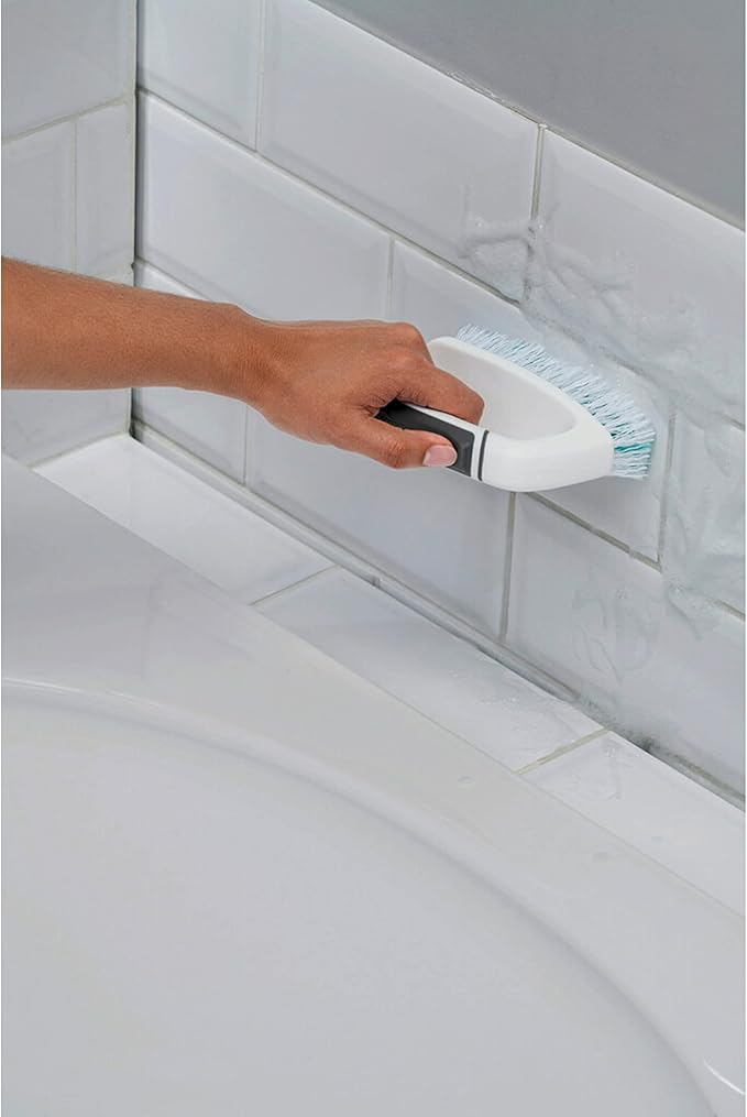 Scotch-Brite All Purpose Brush, For Tile Floors and Walls, Shower Doors, Tubs, Bathroom Fixtures, and More, 6 Count
