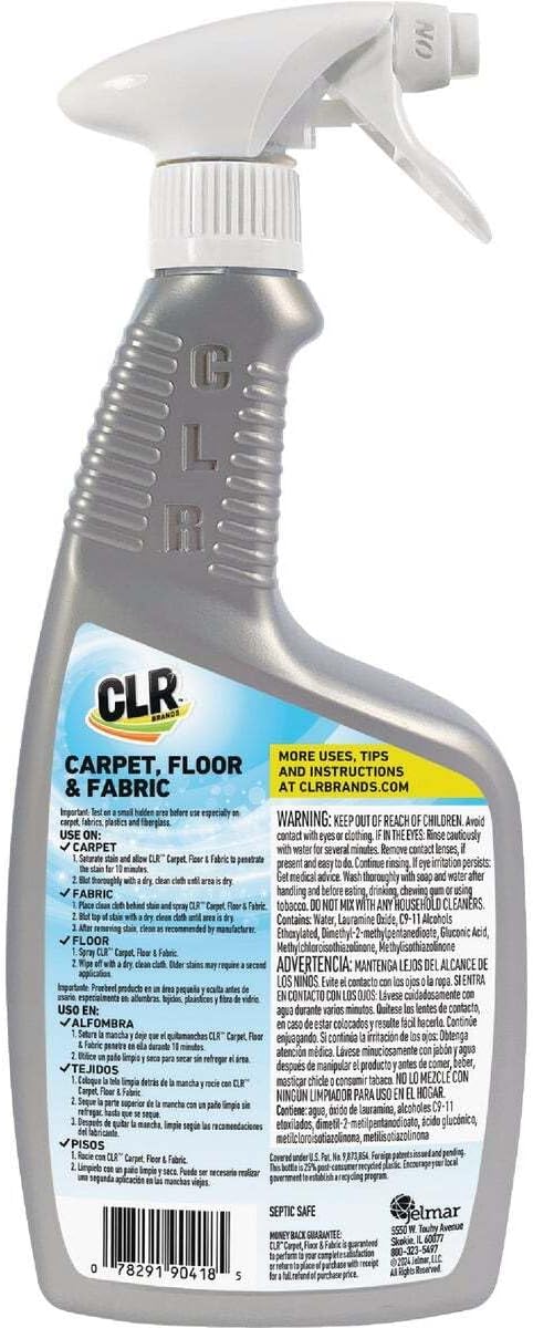 CLR Magnet Carpet, Fabric and Floor Stubborn Multi-Surface Stain Remover, Clear (CFSR-6)