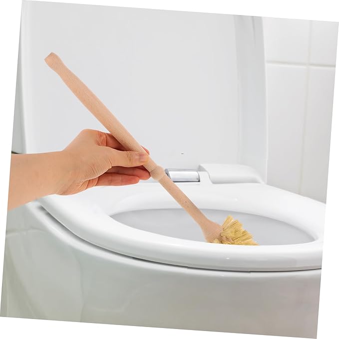 1Set Multifunctional Bathroom Toilet Brush with Storage Holder Long Handle Scrubber for Efficient Heavy Duty Design for Home Use and Deep Removal