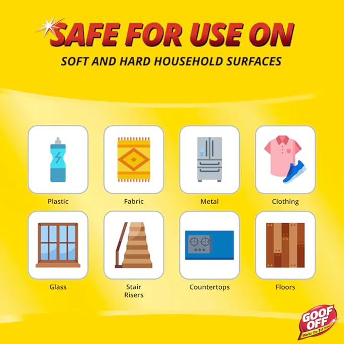 Liquid Cleaner for Marks, Messes & Stains – 22 oz | Removes Adhesives, Stickers, Paint & Tough Residue | Heavy-Duty Multi-Surface Cleaner for Home & Garage