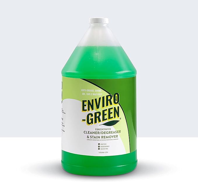 Enviro-Green Concentrate Cleaner/Degreaser & Stain Remover, 1-Gallon