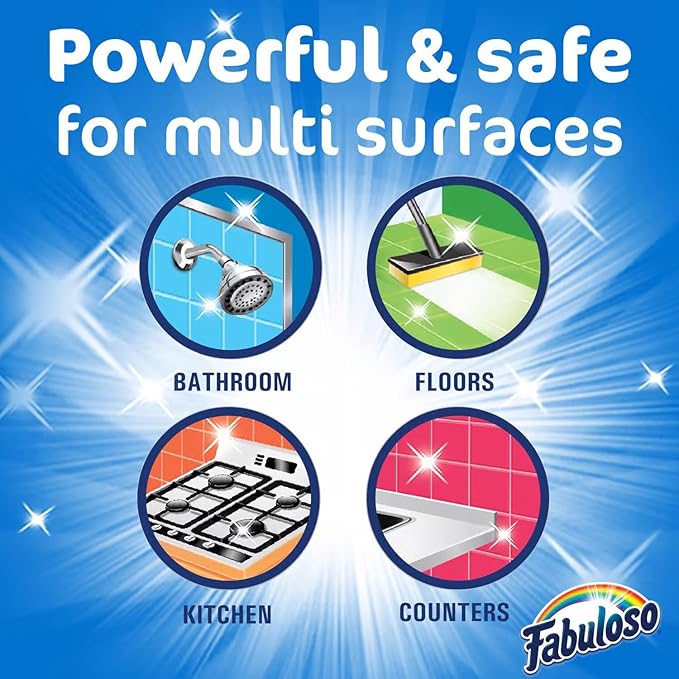 Fabuloso Multi-Purpose Cleaner Concentrated Formula, 1 Gallon