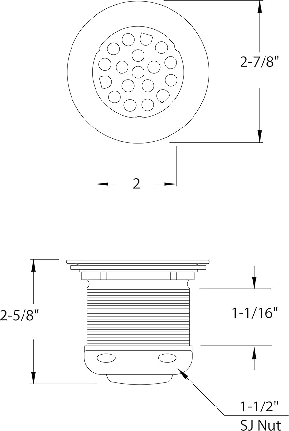Westbrass Grid Basket Style Bar Sink Strainer, Oil Rubbed Bronze, D2181-12