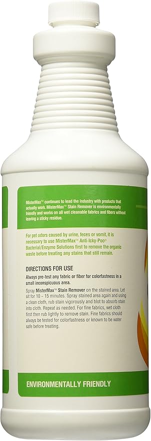 Mister Max Stain Remover, Quart