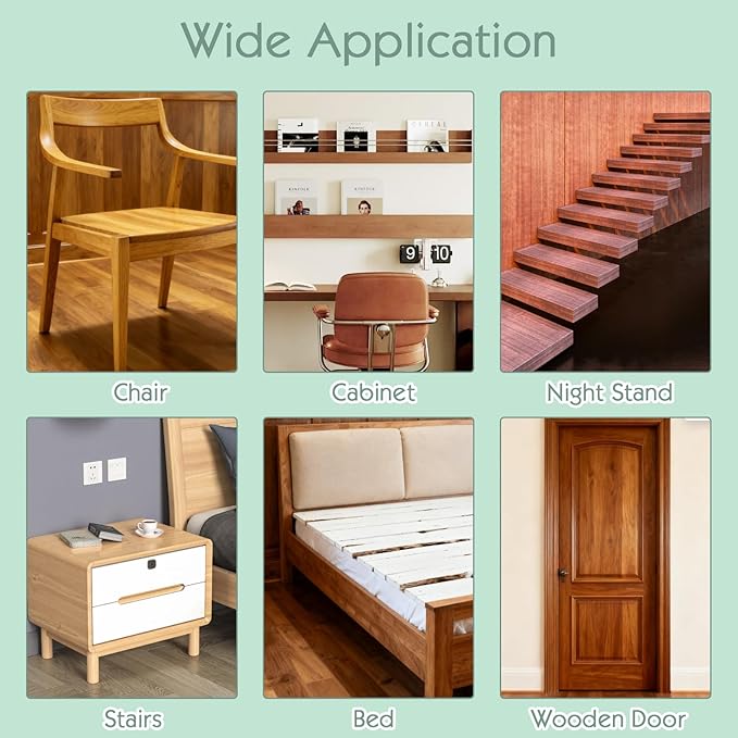 Zorfeter 30 Pack Wood Filler Sticks with 2 Scrapers, 30 Colors Wood Wax Crayons Furniture Repair Kit, Scratch Repair Crayons for Floors Cabinets Tables Doors