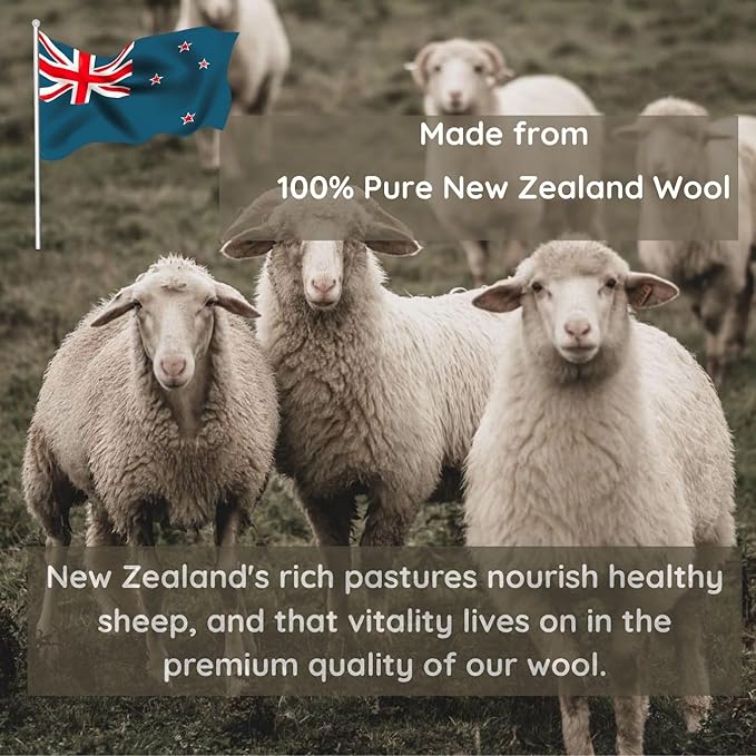 Laundry Wool Dryer Balls | Natural Fabric Softener β Reusable, Eco-Friendly, Reduces Drying Time β Wool Balls Replaces Dryer Sheets - 6 XL Pack - Laundry Balls for Dryer