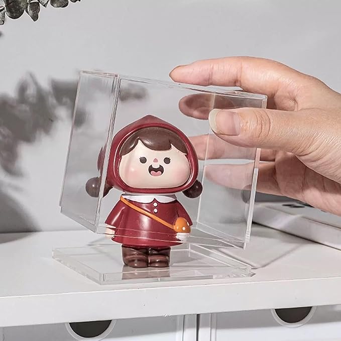 KissYou Acrylic Box Clear Display Case Storage Box with Lid Wedding Gift Party, Treats, Candies & Accessories,Plastic Boxes