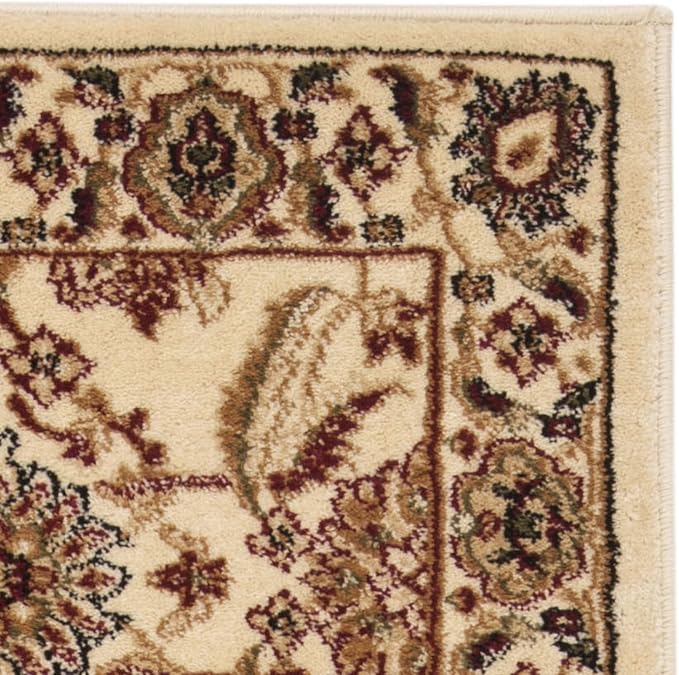 SAFAVIEH Lyndhurst Collection Runner Rug - 2'3" x 20', Ivory & Ivory, Traditional Oriental Design, Non-Shedding & Easy Care, Ideal for High Traffic Areas in Living Room, Bedroom (LNH216A)