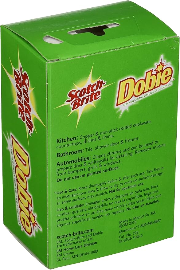 3m Company 8 Packs 3PK Dobie Cleaning Pad