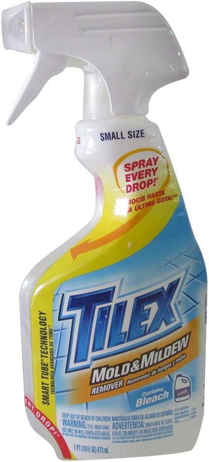 Mold and mildew remover spray 16oz for bathroom tiles grout and hard surfaces