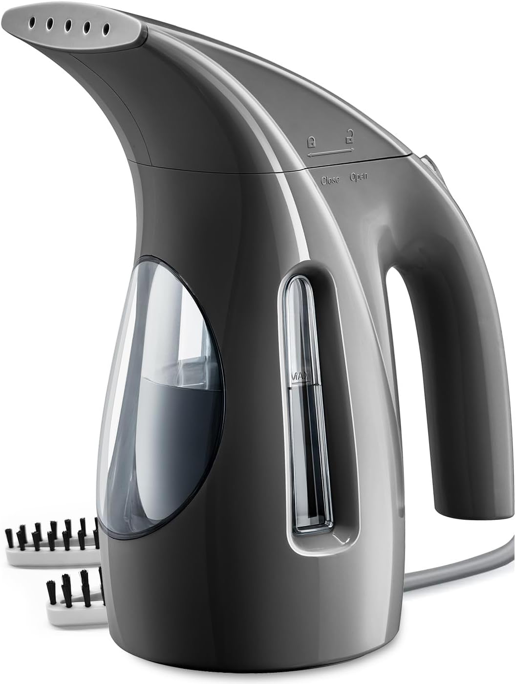 Portable garment steamer 700W handheld clothes steamer 240ml tank fast wrinkle remover for home and travel