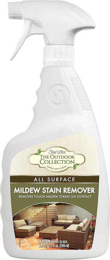 STAR BRITE All Surface Mold Stain & Mildew Stain Remover Spray 32oz – best stain remover for outdoor and household surfaces