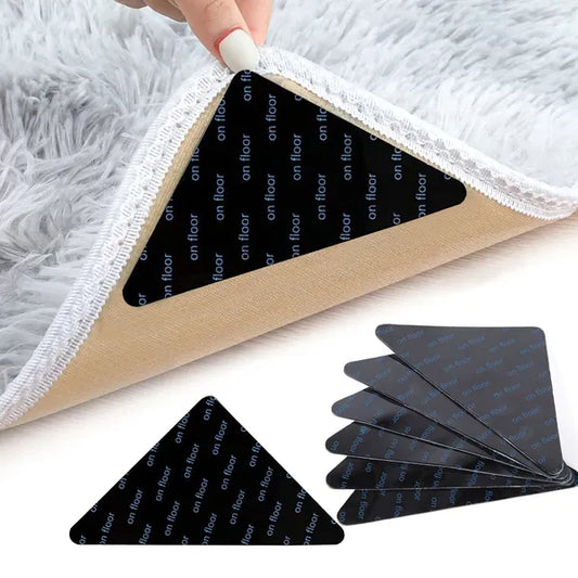 Rug Pads Grippers Carpet Tape 16 Pcs Non Slip Rug Tape For Hardwood Floors And Tiles, Keep Your Rug In Place