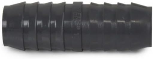 Lakesstory 1"" x 1"" Barbed Insert PVC Reducing Coupling, Sch 40 - Image 4