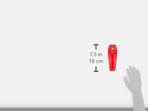 Vikan 38904 Brush,Scrub,Stiff,8",PP/PBT,Red
