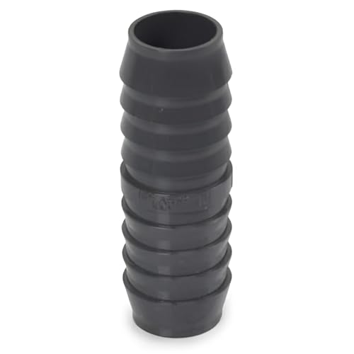 Lakesstory 1"" x 1"" Barbed Insert PVC Reducing Coupling, Sch 40 - Image 2