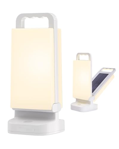 Solar Camping Lantern, Rechargeable Battery Powered - Image 2