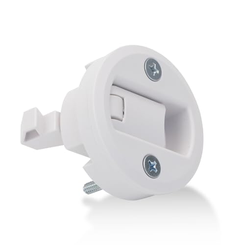 36-62 Telescoping Attic Ladder Latch, Flush Pull Latch - Image 2