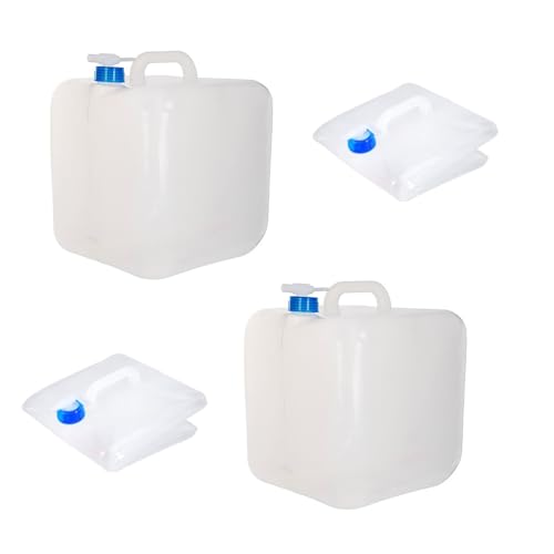 2 Pack Collapsible Water Container - BPA Free Water Jug - Image 2
