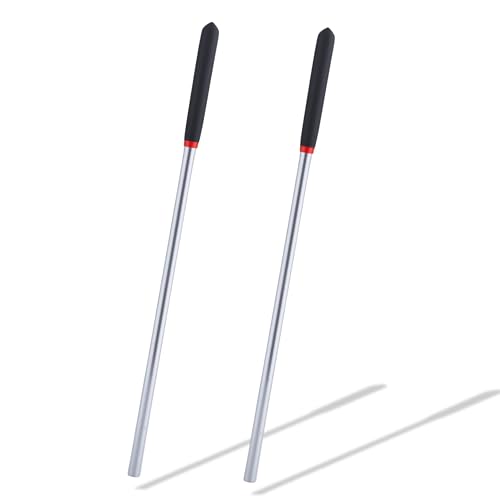 2 Pack 16 Inch Garage Winding Rods 0.5" Steel Torsion Spring - Image 2