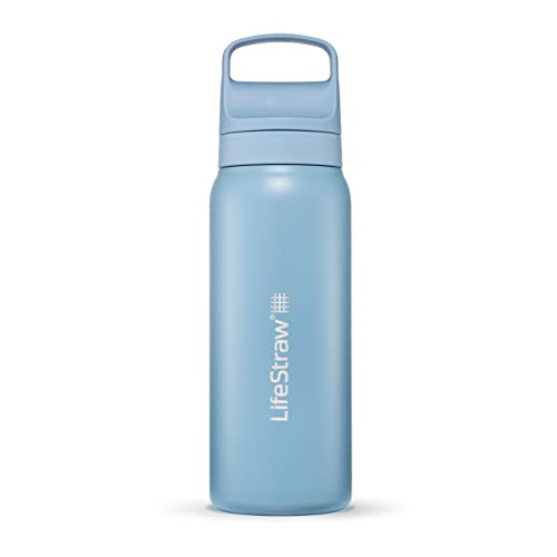 LifeStraw Go Series Insulated Steel Water Filter Bottle, 24 oz - Image 2