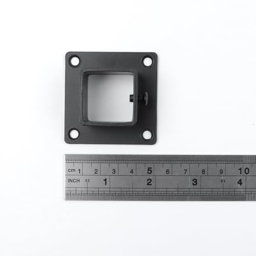 Antrader 6Pcs Stainless Steel Post Bases for Square Tube - Image 6