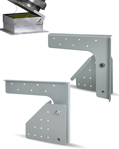 11.8" × 9.8" Exhaust Fan Hinges for Restaurant Canopy Hood - Image 2