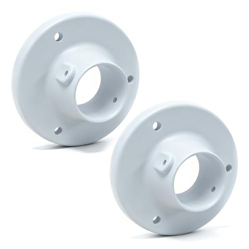 2 Pcs 2 Inch Above Ground Pool Ladder Deck Flange Replacement - Image 2