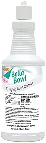BellaBowl Clinging Toilet Bowl Cleaner & Disinfectant, 1 Quart