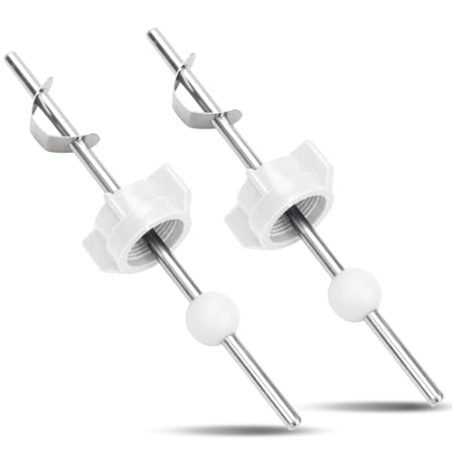 PEUTIER 4 Sink Ball/Pivot Rod Parts Bathroom Sink Drain - Image 2