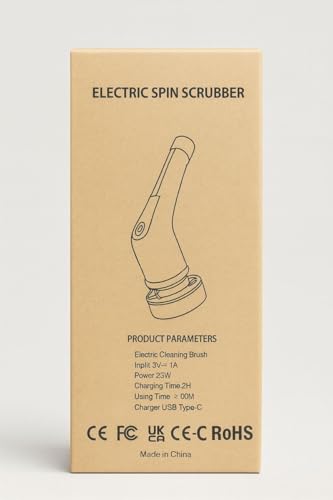 Electric Spin Scrubber, Cordless Cleaning Brush Scrubber for Home - Image 5