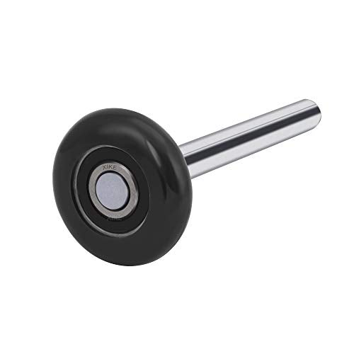 XiKe 10 Pack Black 2" Nylon Garage Door Roller 4" Stem - Image 6