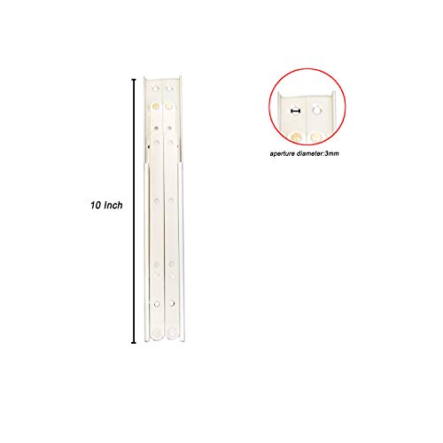 1 Pair Casement Window Hinge, 10 Inch Stainless Steel - Image 4