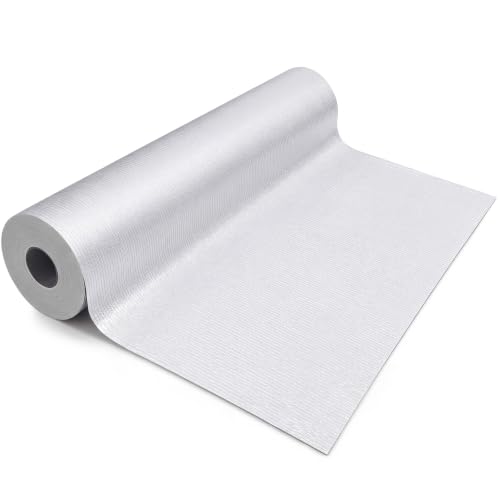 Gueevin 35.5 Inch X 32.8 Feet Self Stick Roll Roofing, Aluminum - Image 2