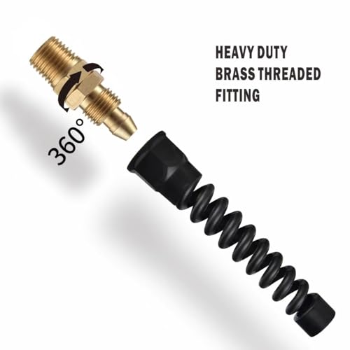 Yolass Pro Air Hose Reusable Fitting, Reusable Strain Relief - Image 4