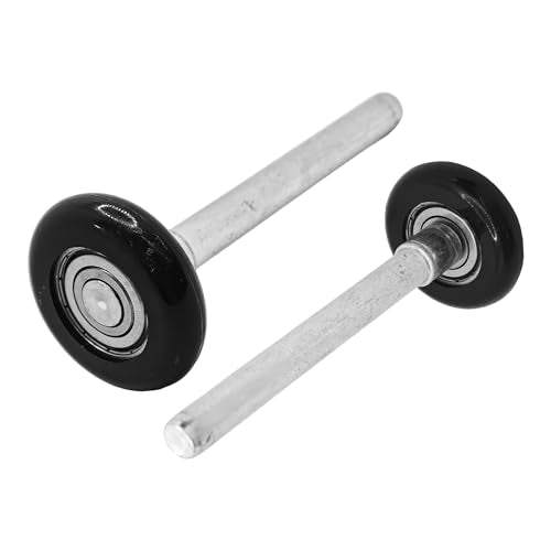 2Pcs 1.8" Ultra-Quiet Nylon Garage Door Rollers, 4.2" Stem - Image 2