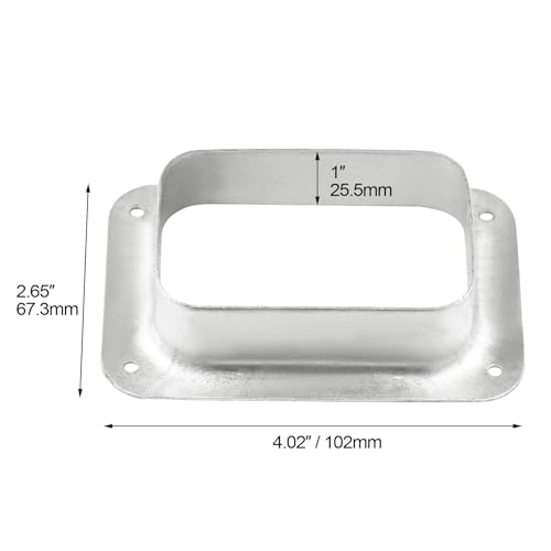 (2 Pack)Aluminum Gutter Downspout Outlet – 2" x 3" – - Image 3