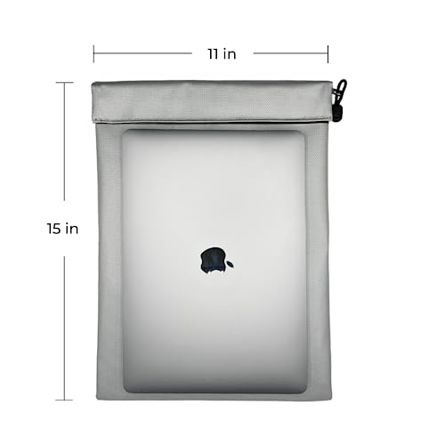 Fireproof Document Bag - Water-Resistant - Thick Tough Fiberglass - Image 3