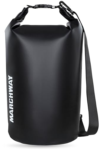 MARCHWAY Floating Waterproof Dry Bag Backpack, Roll Top - Image 2